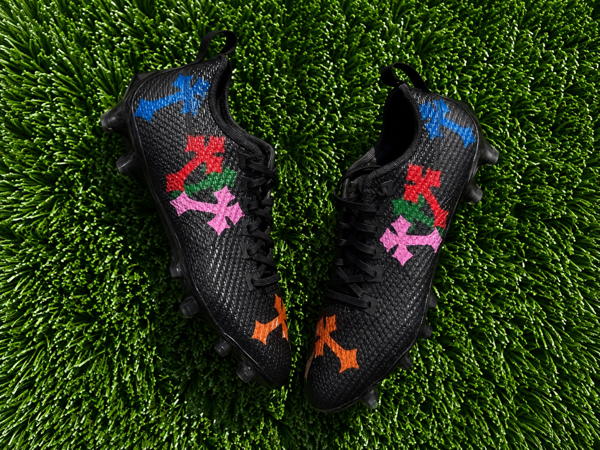 Black Chrome Cleats