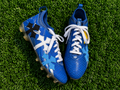 Blue Chrome Cleats